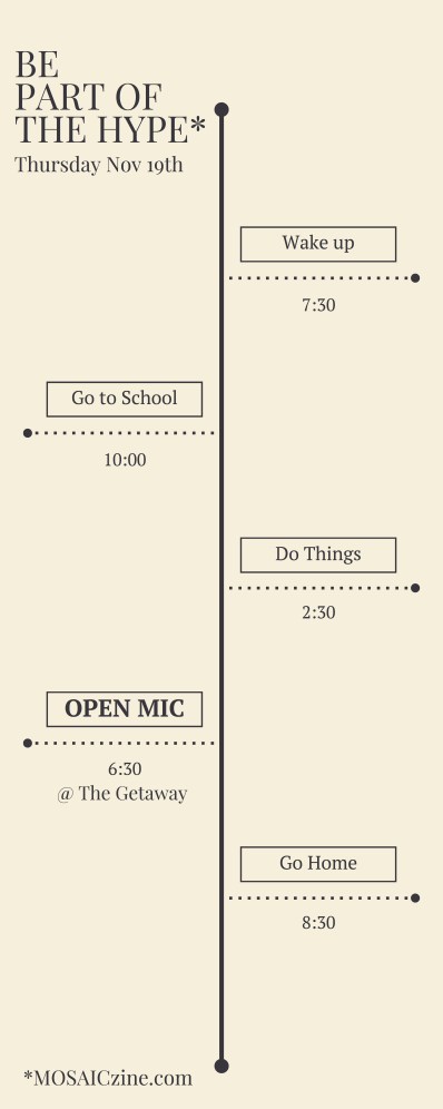 November 19th Open Mic